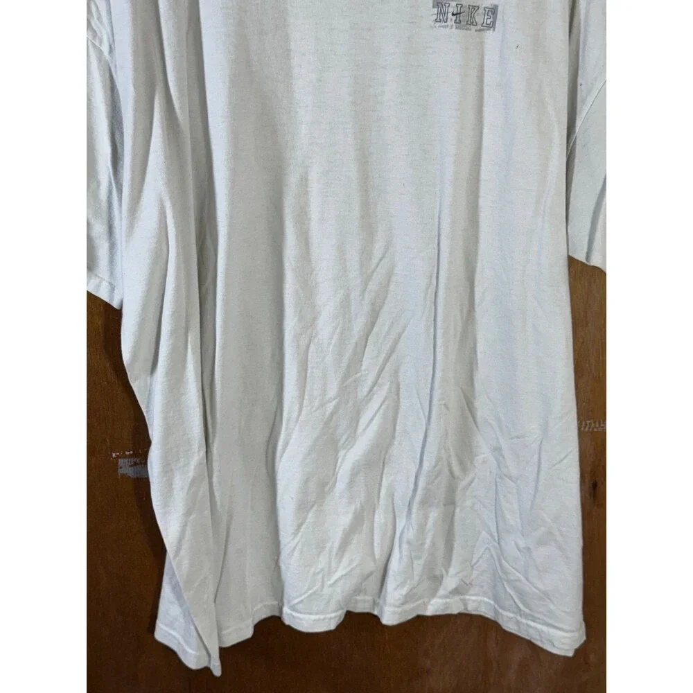Vintage Nike Swoosh White Just Do It Shirt‎ XXL